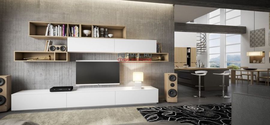 Кухня Berloni Plan rovere NATURAL